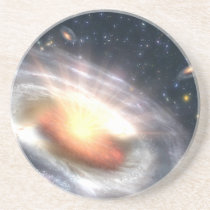 Bursting Black Hole Coaster