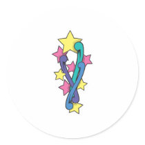 Bursting Stars Tattoo Design stickers