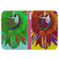 BURSTING WITH LIGHT YOGA SUNFLOWER ART POSTURE KINDLE 3G COVER
