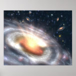 Bursting With Stars and Black Holes posters