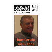 Burt Corwin 1928 - 2009 Postage Stamps