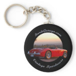 BurtsGarage.com Vintage Sportscars Keychain