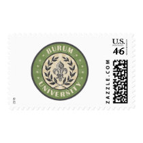 Burum University Vintage Green postage