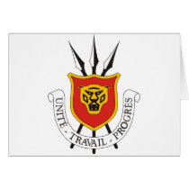 Burundi coat of arms cards by sergemayifuila Burundi coat of arms cards