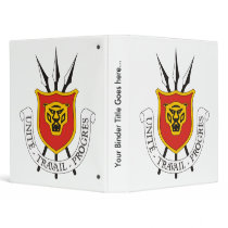 Burundi Coat of Arms detail Vinyl Binder