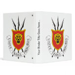 Burundi Coat of Arms detail Vinyl Binder