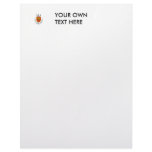 Burundi Coat of Arms Personalized Letterhead