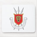 Burundi Coat of Arms Mousepad by FlagTshirts Burundi Coat of Arms Mousepad