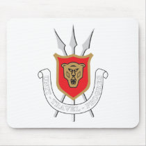 Burundi Coat of Arms Mousepad by FlagTshirts Burundi Coat of Arms Mousepad