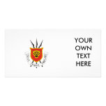 Burundi Coat of Arms Photo Card Template