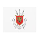 Burundi Coat of Arms Postcard