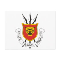 Burundi coat of arms postcards by sergemayifuila Burundi coat of arms postcards