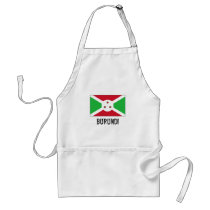 Burundi Flag aprons by flagshirt Burundi Flag aprons