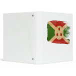 Burundi Flag Vinyl Binder
