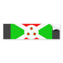 Burundi Flag bumper stickers by coolcountry Burundi Flag bumper stickers