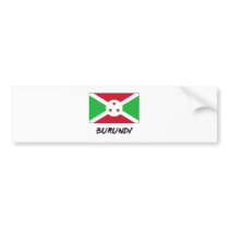 Burundi Flag bumper stickers by flagshirt Burundi Flag bumper stickers