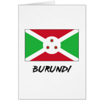 Burundi Flag cards by flagshirt Burundi Flag cards