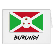 Burundi Flag cards by flagshirt Burundi Flag cards