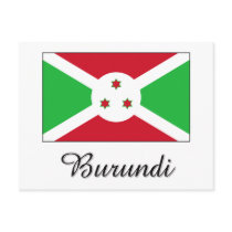 Burundi Flag Design postcards by flagshirt Burundi Flag Design postcards