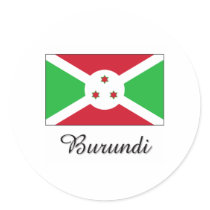Burundi Flag Design stickers