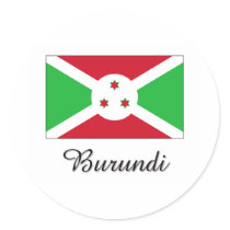 Burundi Flag Design stickers