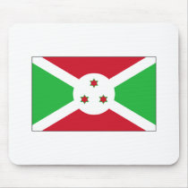 Burundi FLAG International mousepads