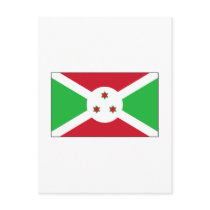 Burundi FLAG International postcards by flagshirt Burundi FLAG International postcards