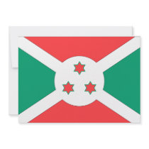 Burundi Flag invitations by flagshirts Burundi Flag invitations