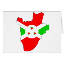 Burundi flag map cards by FlagStore Burundi flag map cards