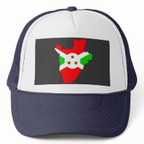 Burundi flag map hats