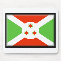 Burundi Flag mousepads
