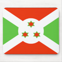 Burundi Flag Mousepad
