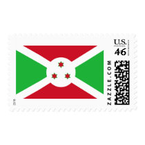 Burundi Flag postage