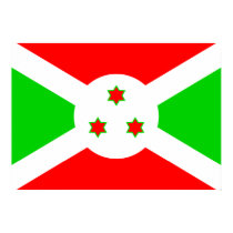 Burundi Flag posters by coolcountry Burundi Flag posters