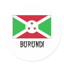 Burundi Flag stickers
