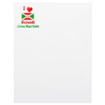 Burundi Letterhead