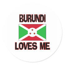 Burundi Loves Me stickers
