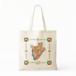 Burundi Map Flag Border Bag