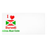 Burundi Photo Greeting Card