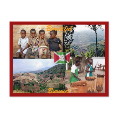 Burundi Postcard by Julieew
