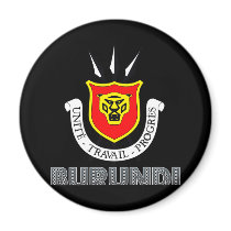 Burundian Emblem magnets