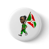 Burundian Girl buttons