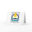 Buryatia Coat of Arms Greeting Card