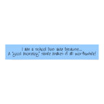 Bus Aide - A Good Morning Smile Poster