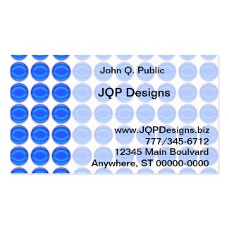 Bus. Card - Blue Dots