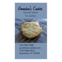 Bus. Card - Cookies Business Card
