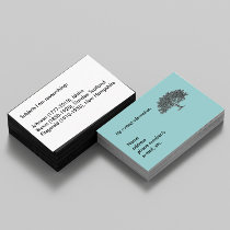 Bus Card - Genealogy research Business Card