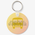 Bus Driver - Day By Day Poem Keychain