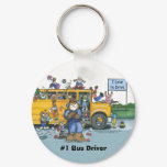 Bus Driver Keychain