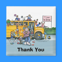 Bus Driver Magnet